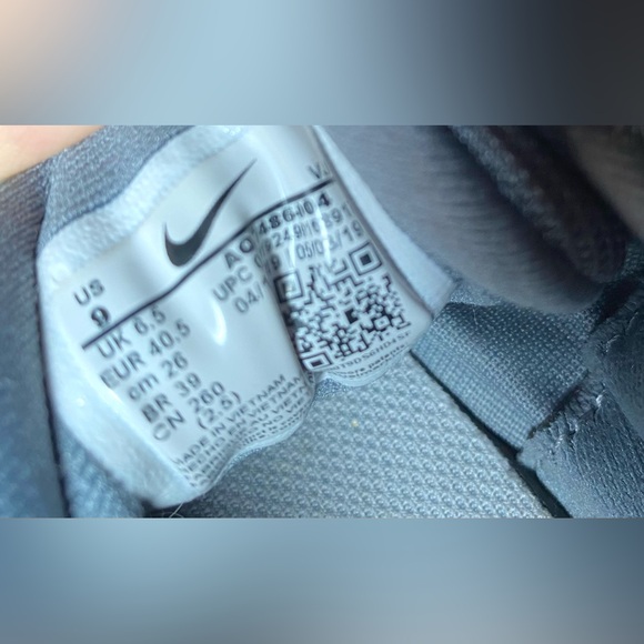 Nike Downshifter, Women’s Grey White Running Shoes, AR4947-001, 9 - Picture 4 of 5